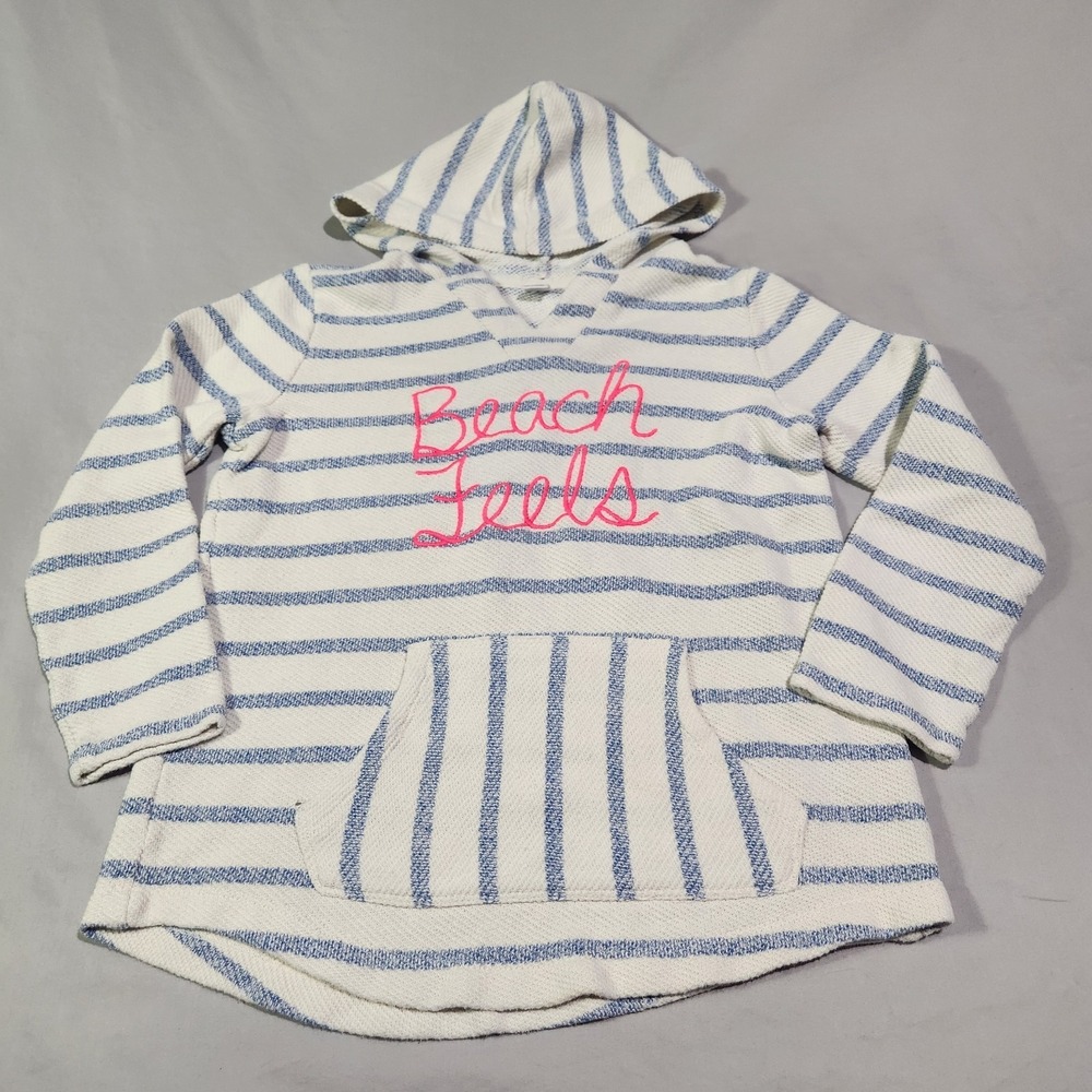 Old Navy Beach Feels Embroidered Pullover Swim Cover Up Sweater Kids‎ 10/12